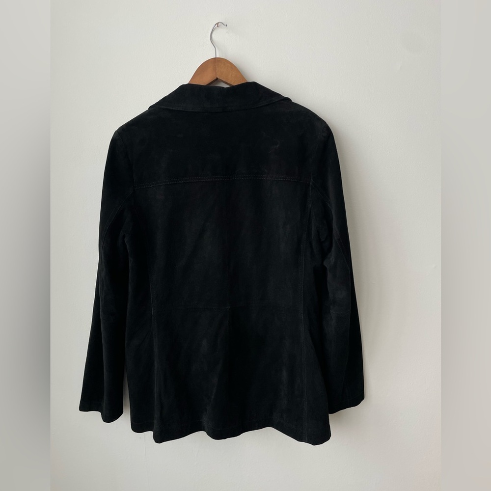Danier Black Suede Women's Blazer - Picture 8 of 11